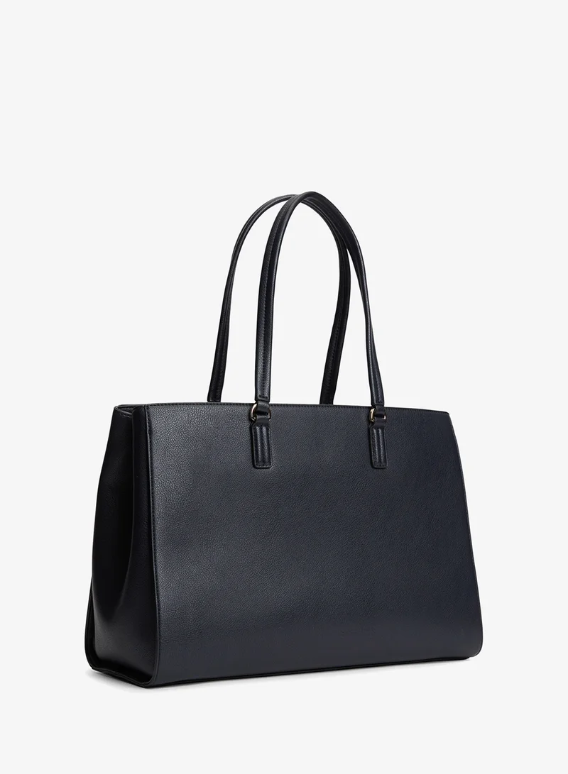 TOMMY HILFIGER  Essential Signature Tape Tote Bag for Women | Best Price UAE